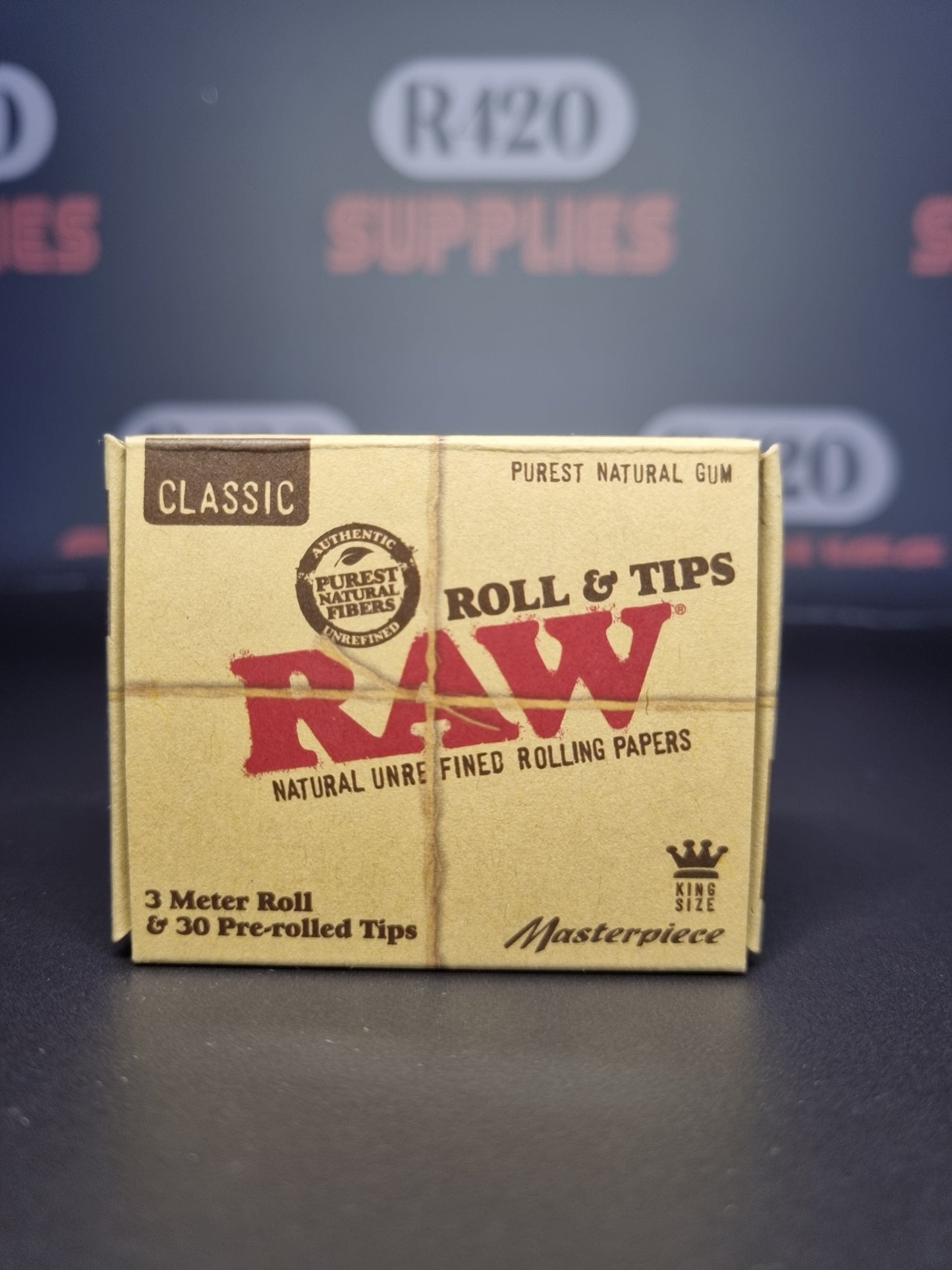 RAW Meesterwerk - Kingsize Rollen &amp; Tips