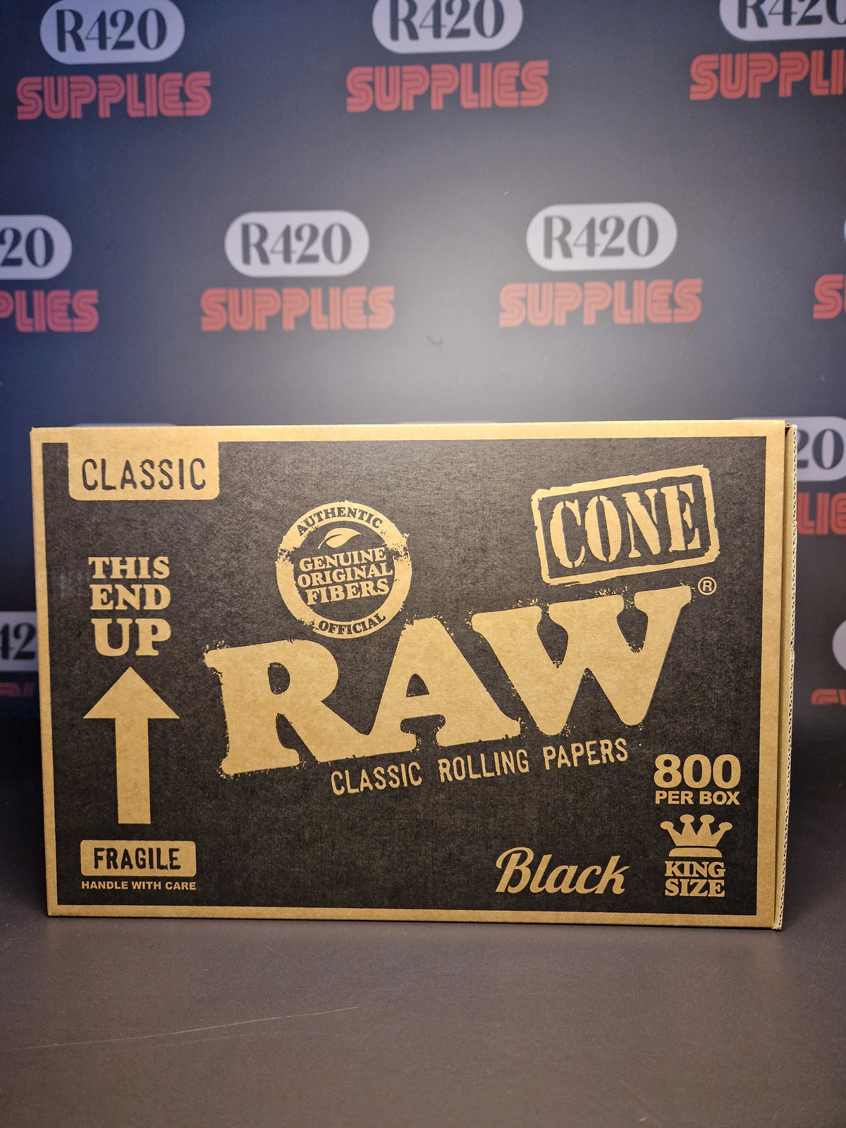 RAW Klassieke Kingsize Cones - Doos van 800