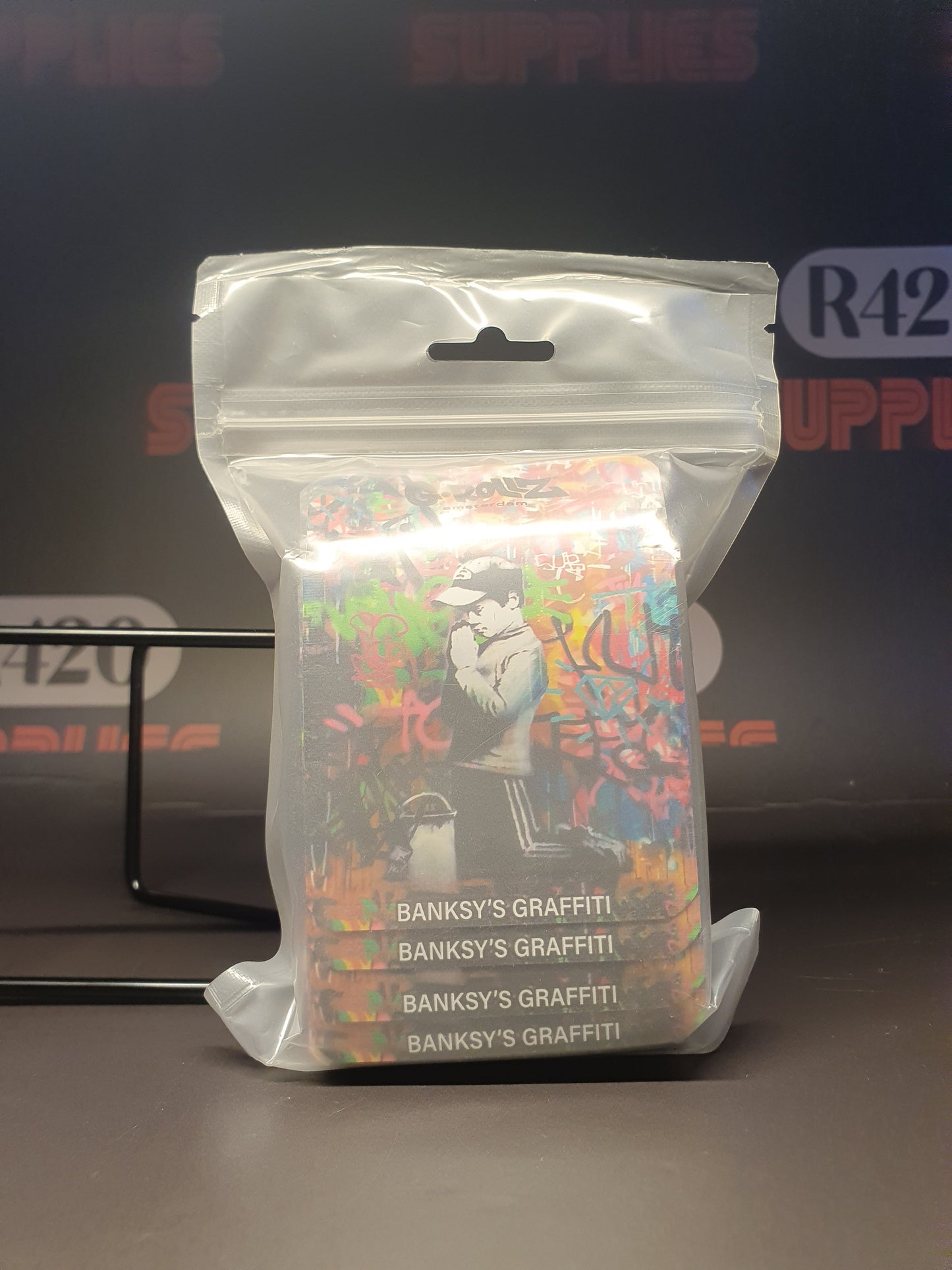 Mylar Geurvrije Zak - Church of Graffiti - 65x85mm - 50 Zakken