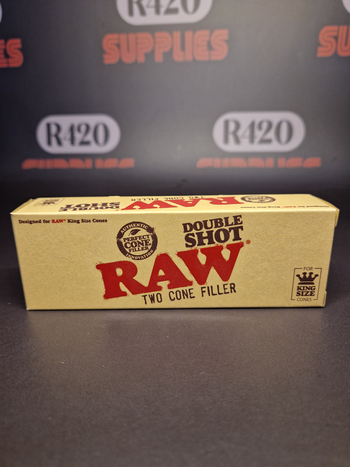 RAW Double Shot - 2 Cone Filler (Kingsize)