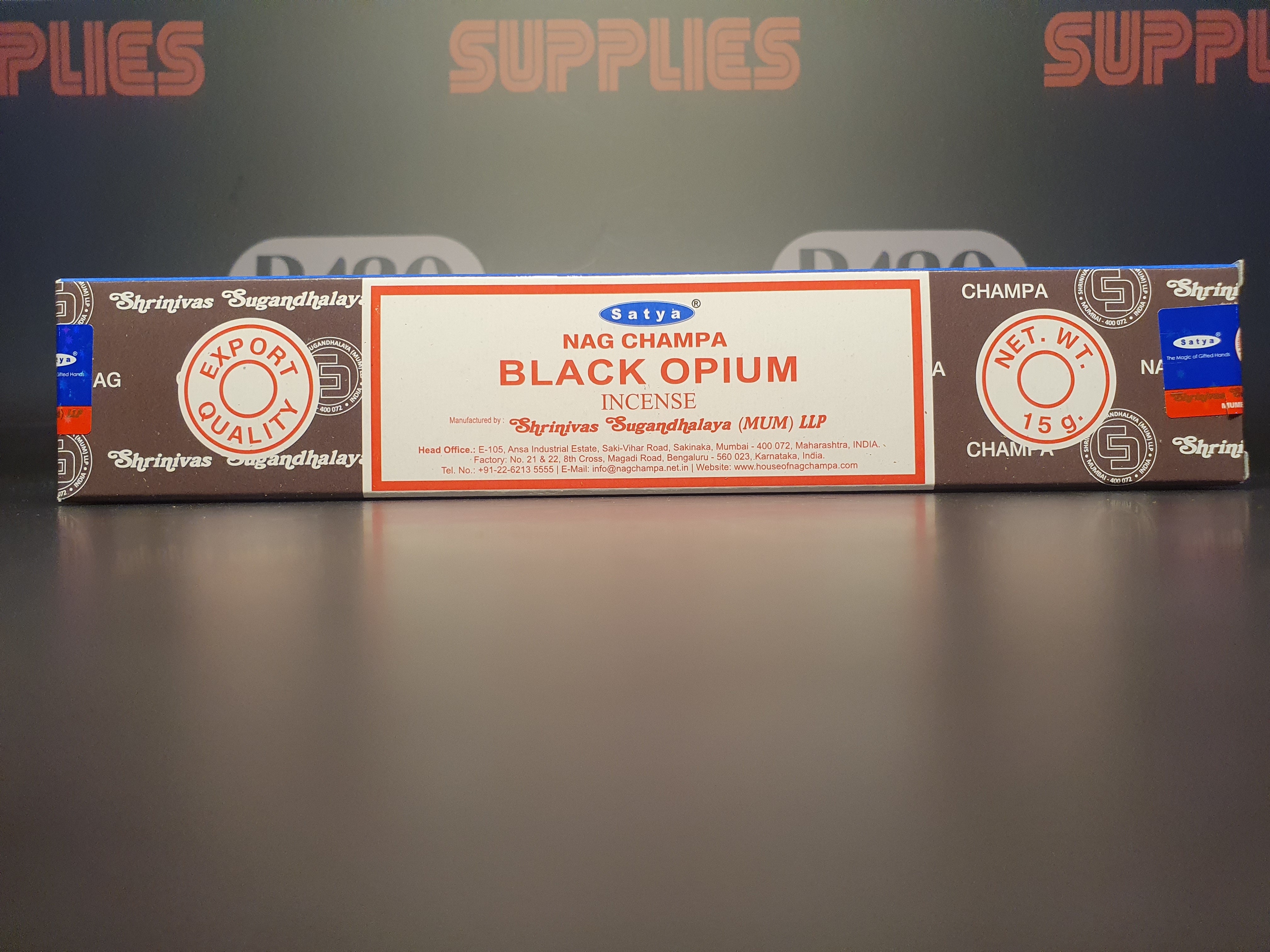 Satya Incense Sticks - Black Opium