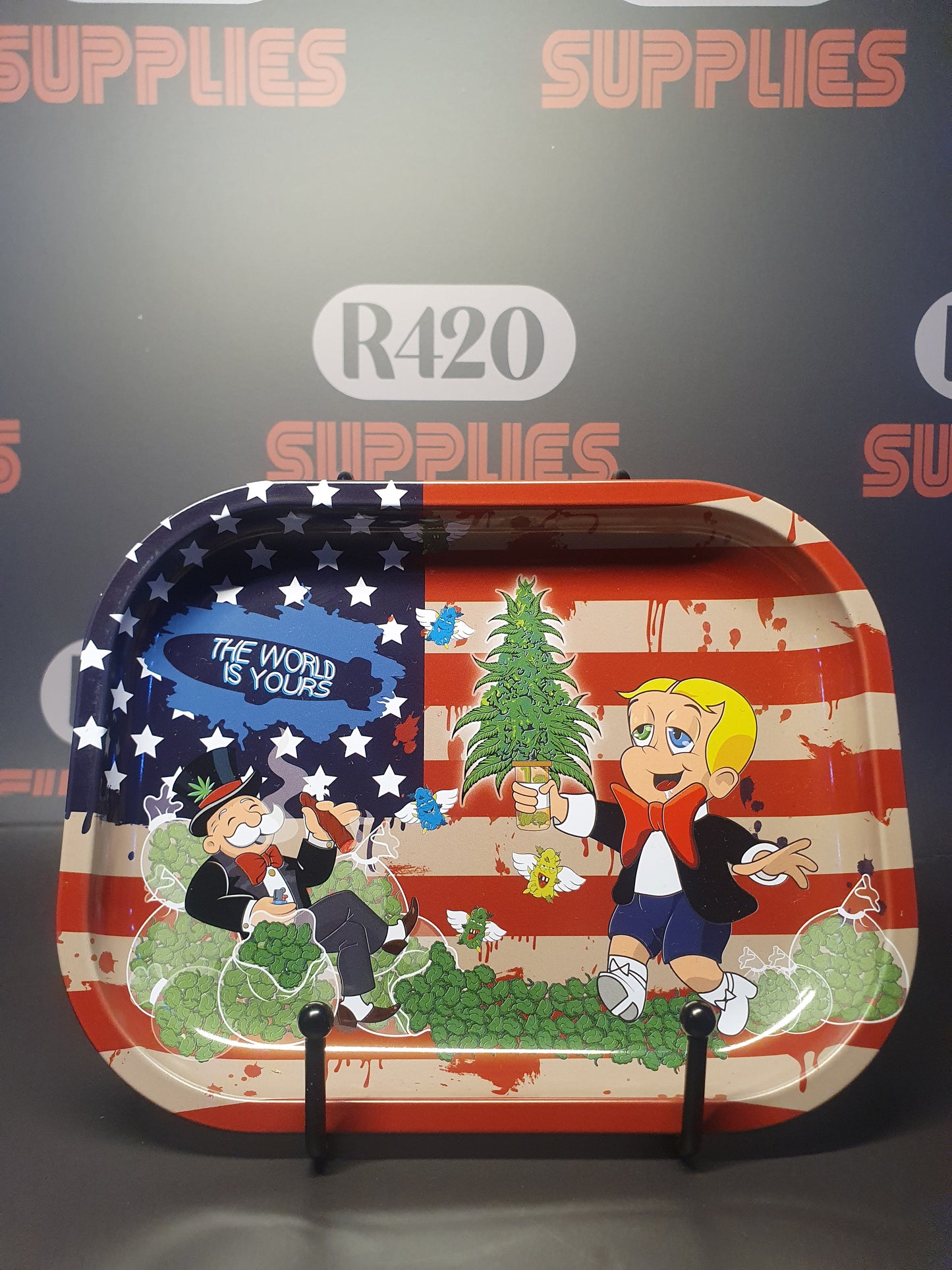 Richie Rich - Mini Metal Rolling Tray