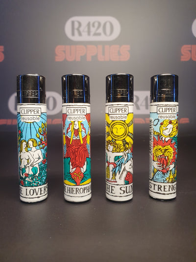 Clipper Lighter - Tarot cards