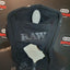 RAW Rawler - Black on Black Zip Hoodie with Rolling Tray