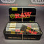 RAW Black Kingsize Smoking Set - Papers, Tips + Metal Tin