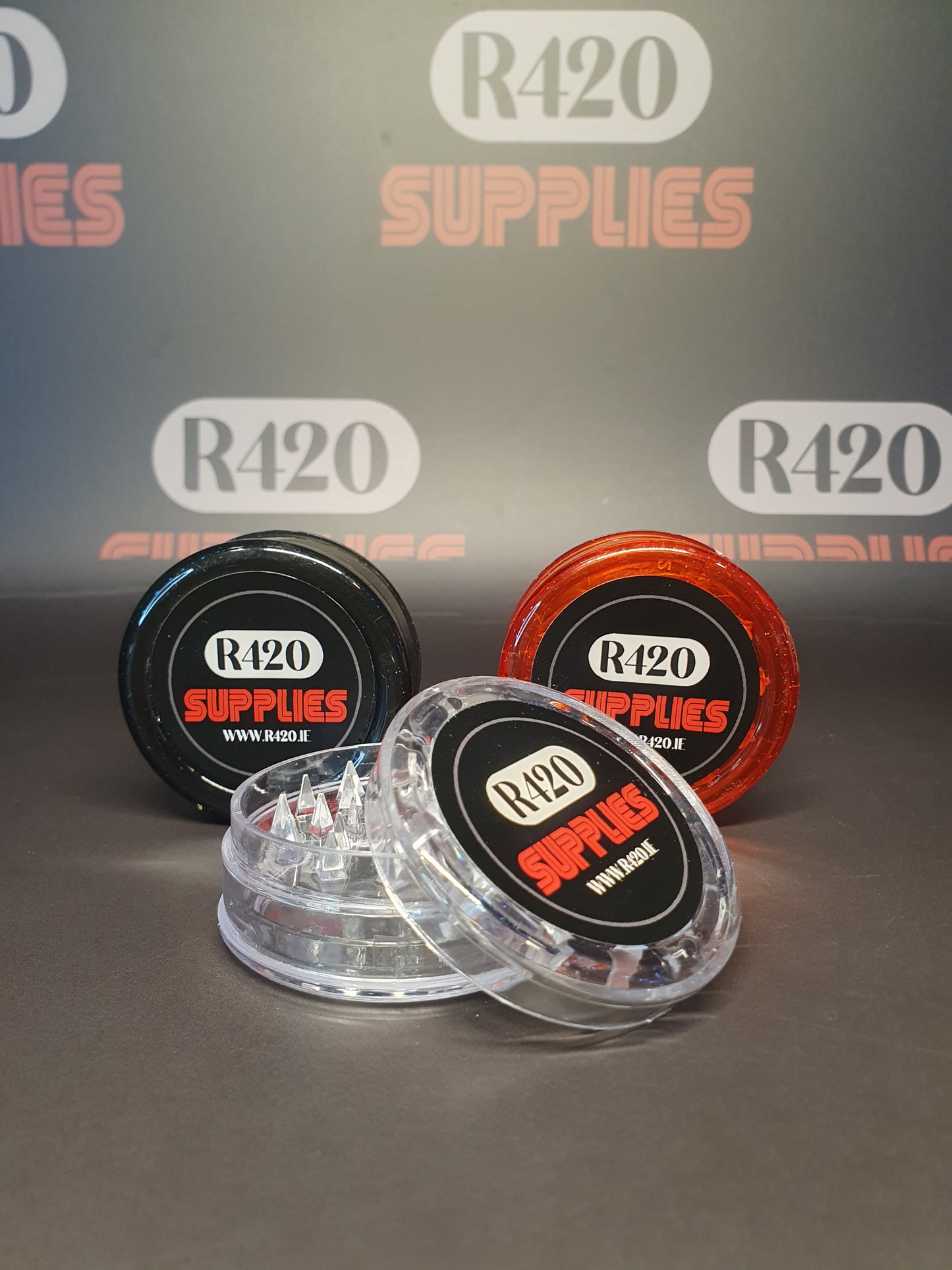 R420 Plastic 2 Piece Grinder - 60mm