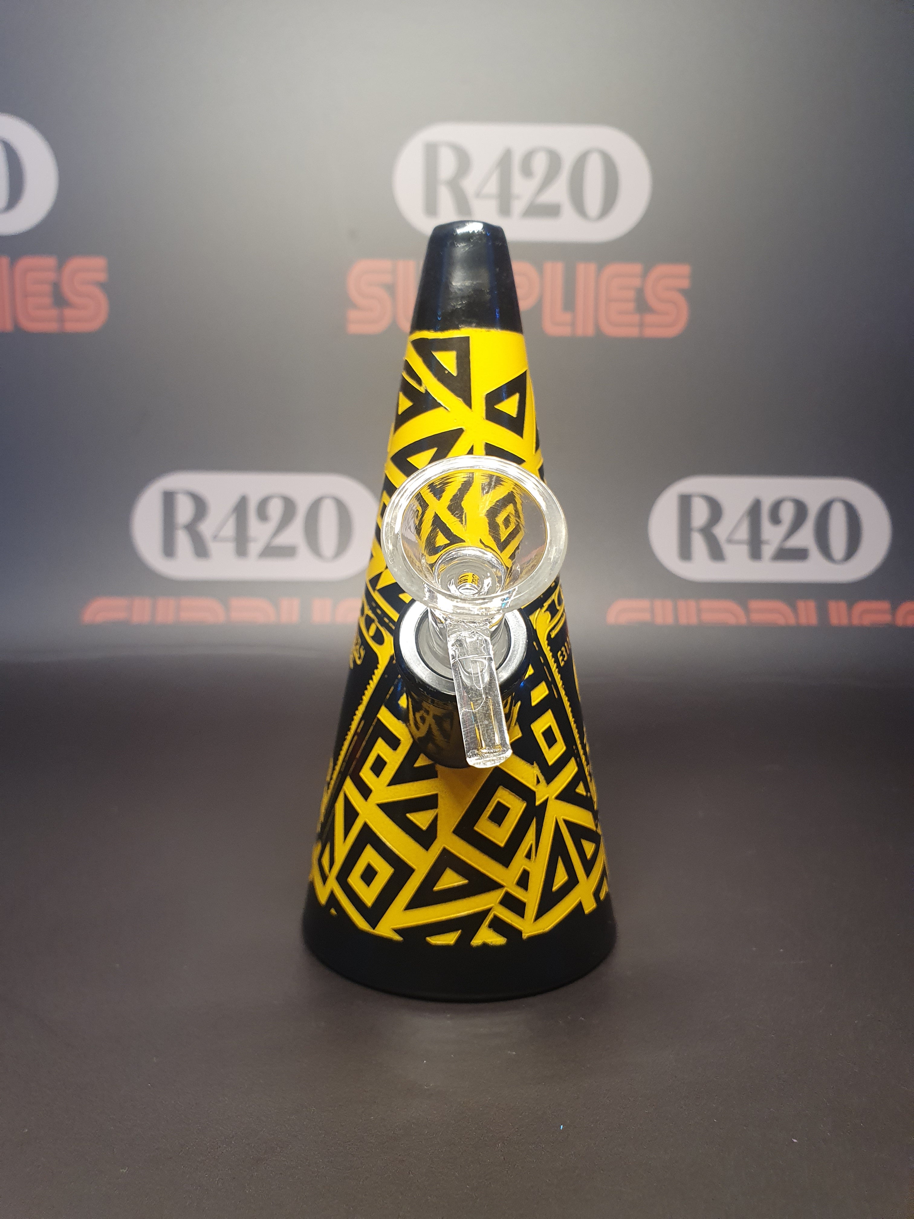 Cone Bong - $100 Bill Design - 50cm