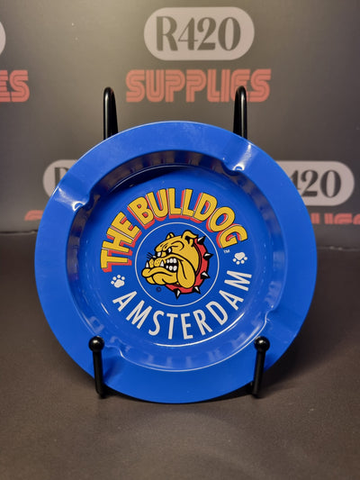 The Bulldog Amsterdam - Metalen Asbak - Blauw