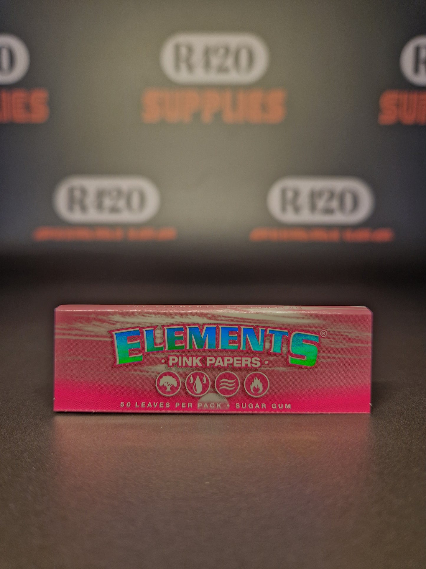 Elements Pink 1 1/4  - Ultra Thin Papers
