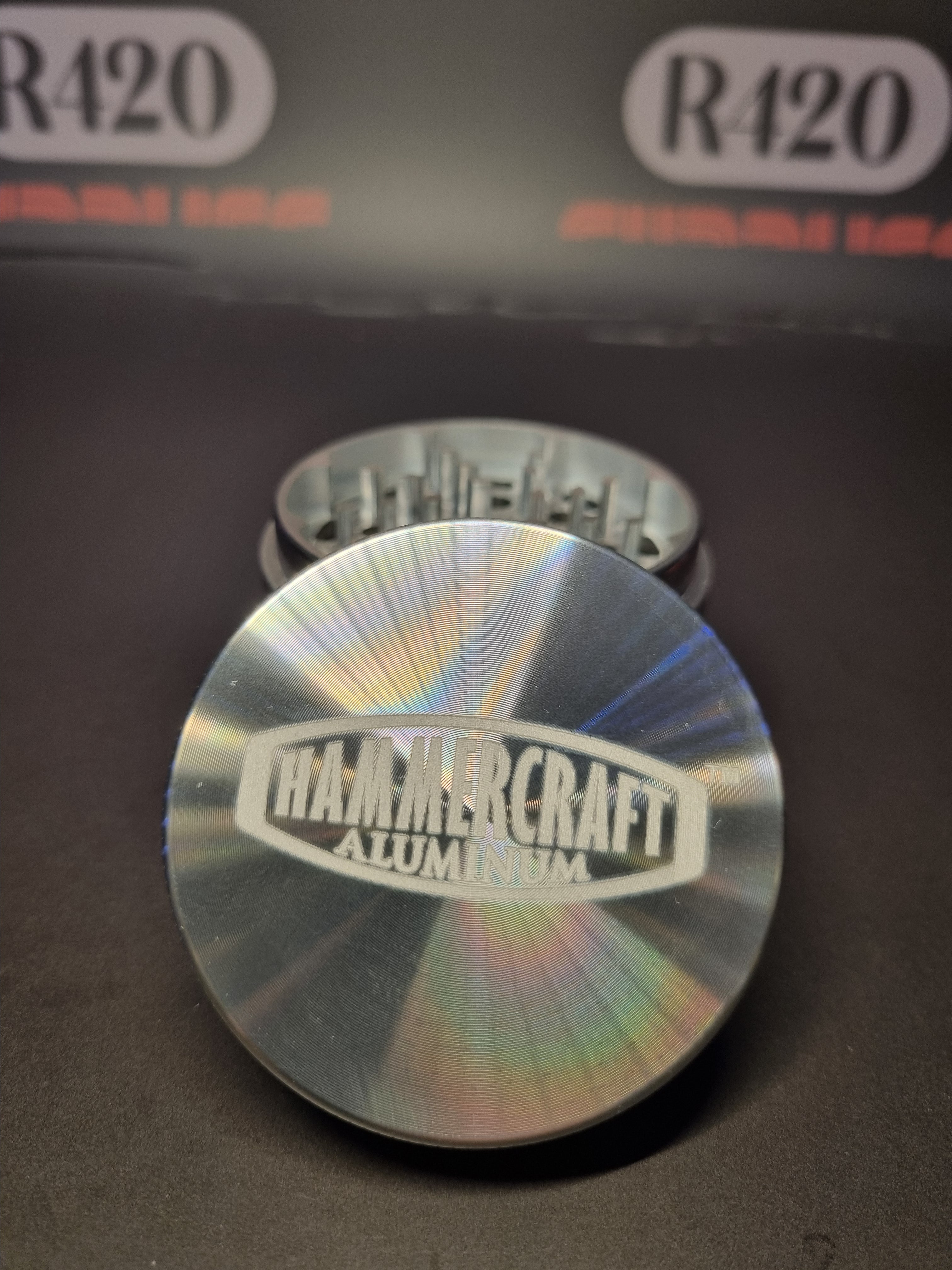 Hammercraft Aluminium Grinder - 63mm - 4 Part
