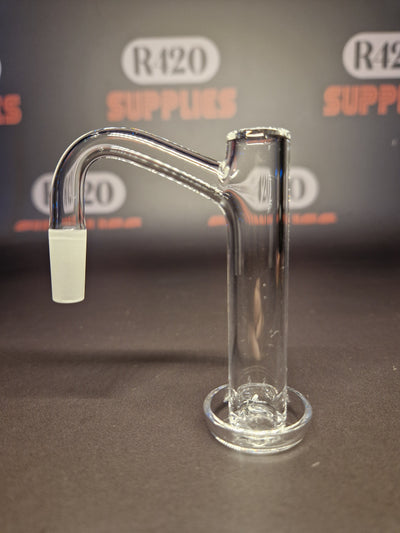Quartz Slurper- 10mm / 90° Male Fitting - Tall & Thin - Clear