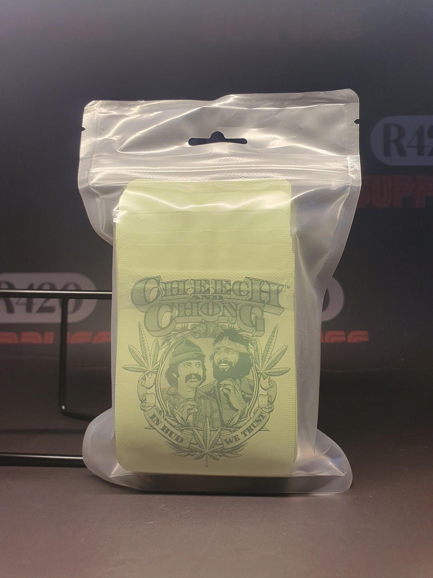 Mylar Geurdichte Zak - Cheech & Chong Rollers - 65x85mm - 50 Zakken