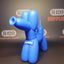 PieceMaker "K9" Silicone Water Pipe - Blue
