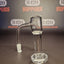 Quartz Slurper- 10mm / 90° Male Fitting - Cone Bottom - Clear