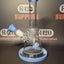 Grace Glass - Mini Beaker Style Bong -Blue - H: 21cm