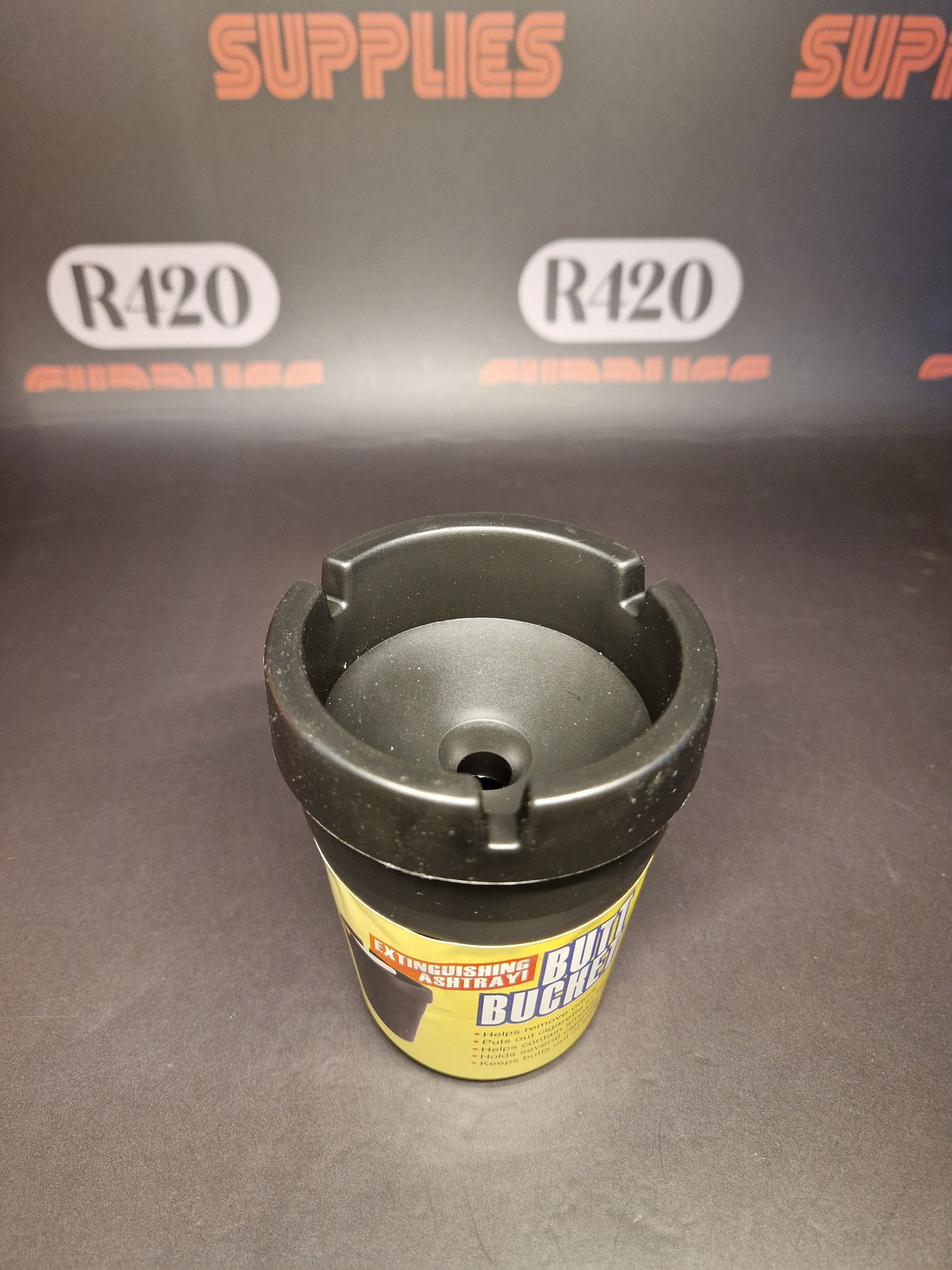 Butt Bucket Ashtray - Black