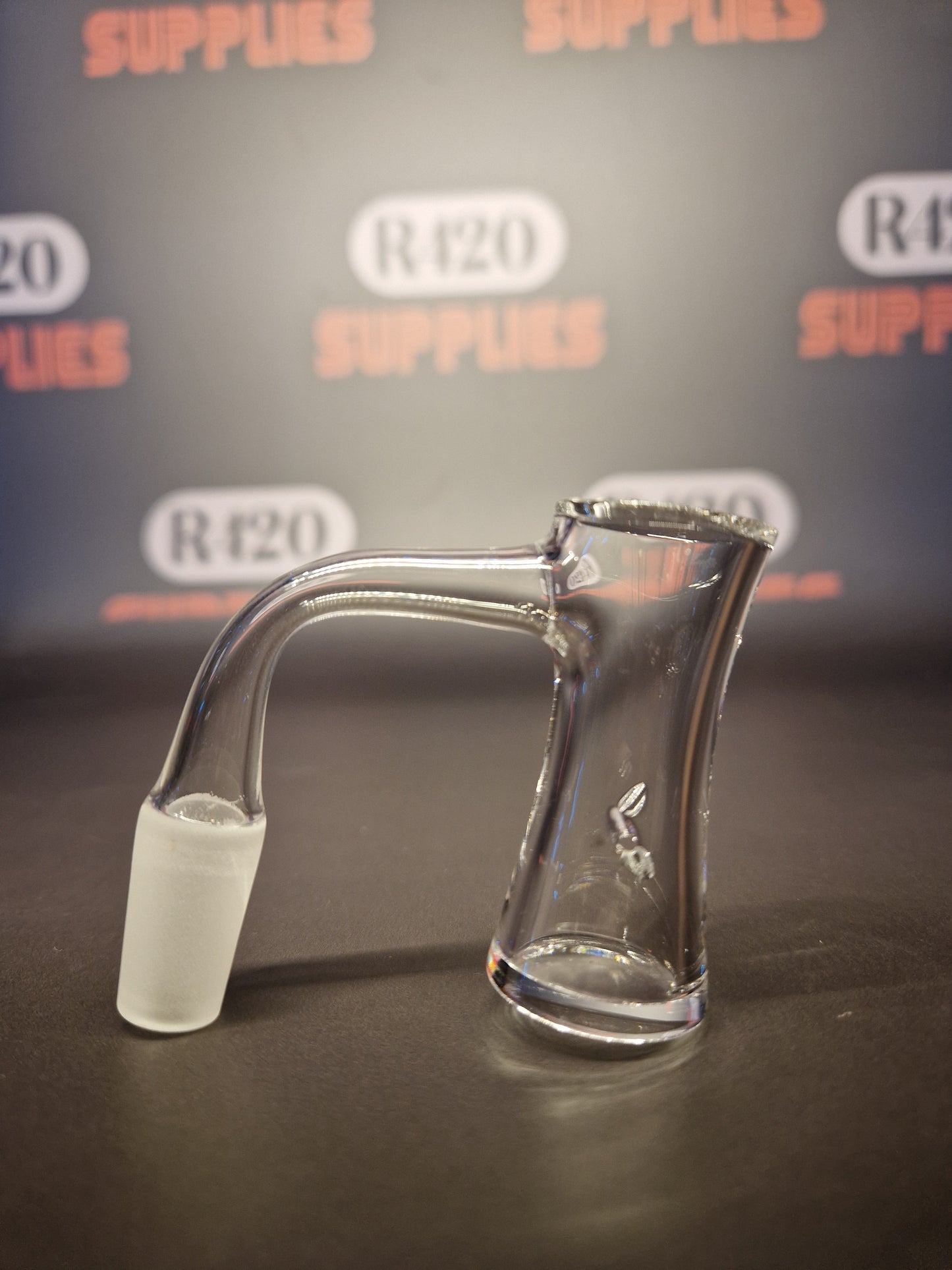 Kwartsbanger met regenboogeffect - 14 mm mannelijke fitting