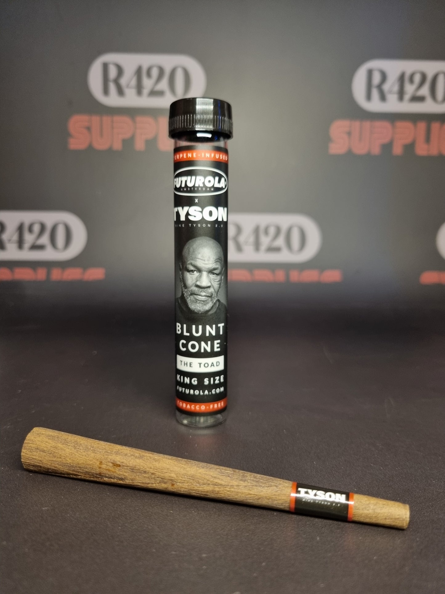 Tyson Papers x Futurola -Terpene Infused Blunt Cones - The Toad