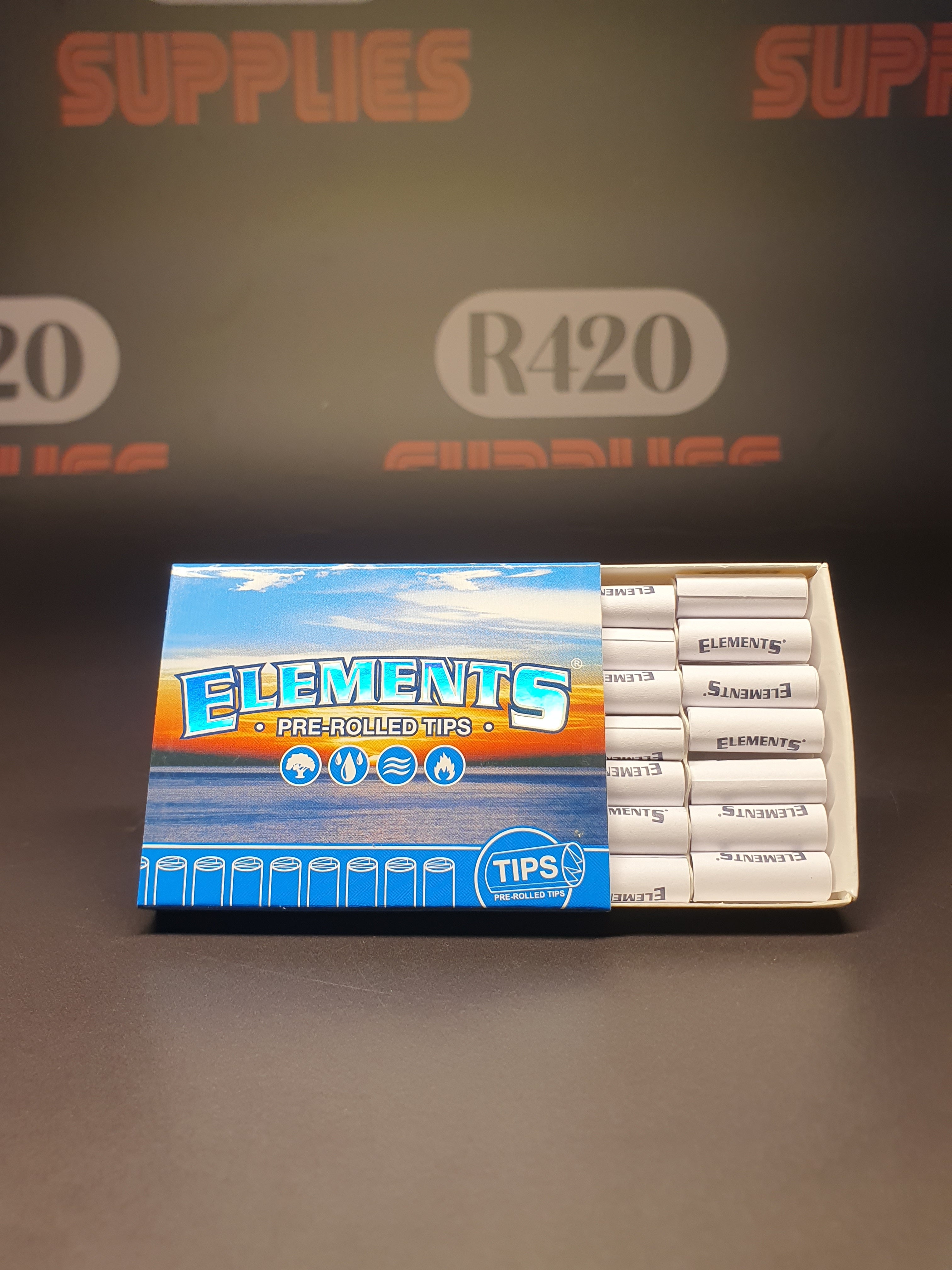 Elements Pre-Rolled Tips - Slide Pack - 21