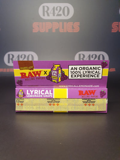 RAW x Lyrical Lemonade Grape Papers - Kingsize Wide