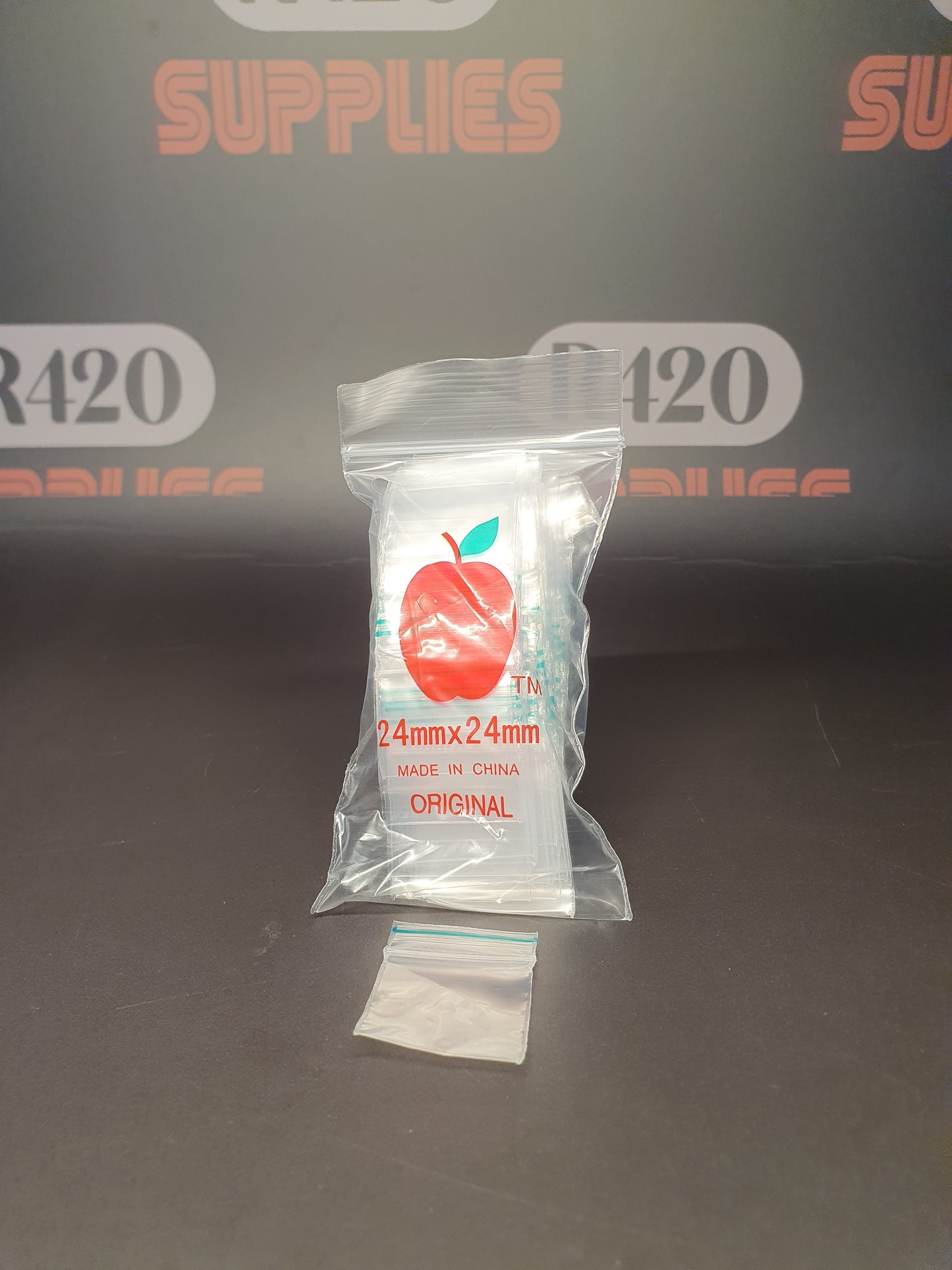 Hersluitbare zak - Transparant - 24x24 - 50µ Sterk (100)