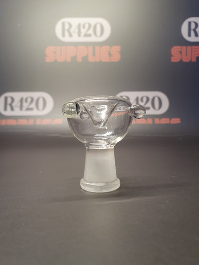 Glazen Ronde Bowl - 14mm Vrouwelijk