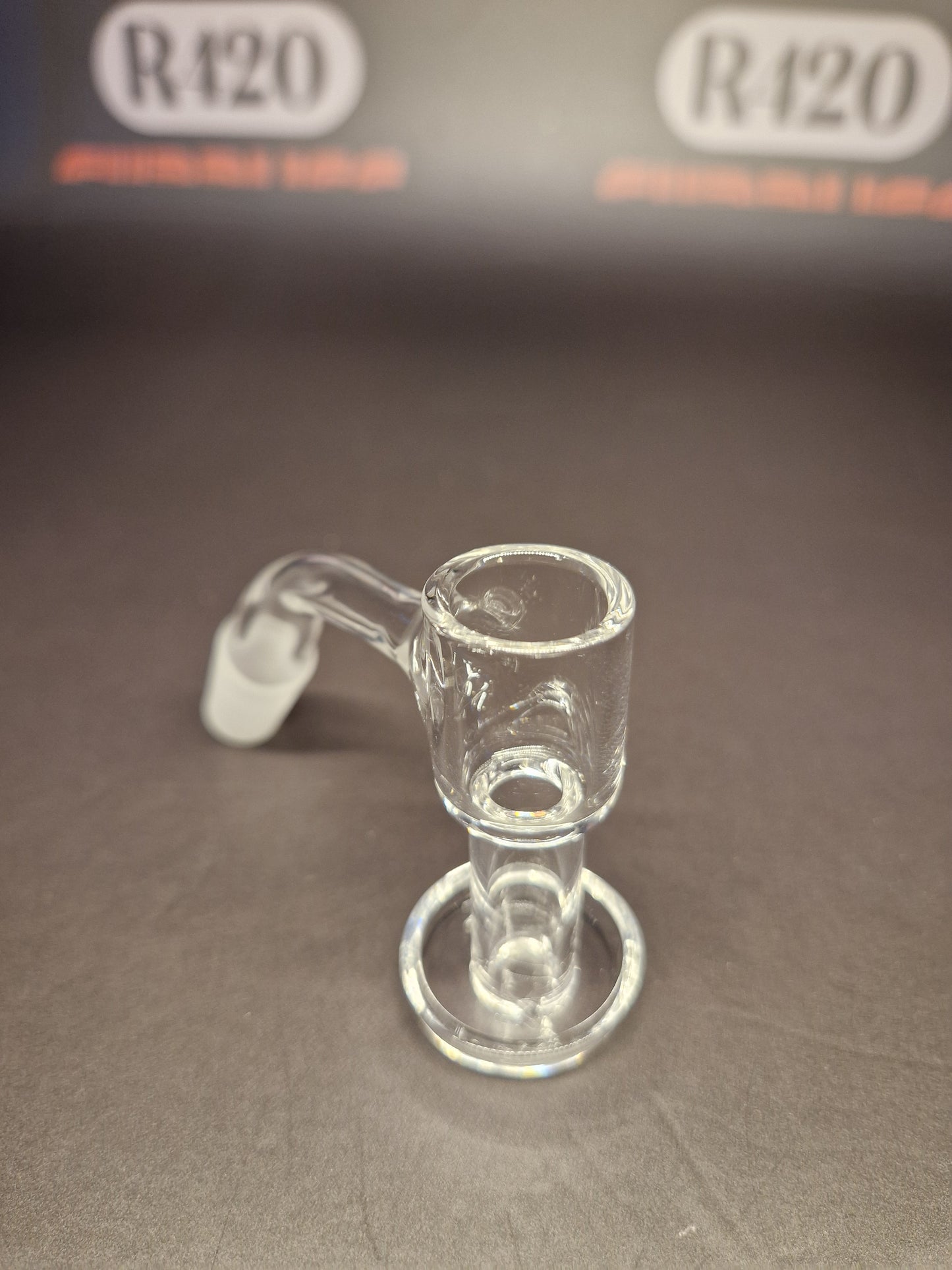 Kwartsbanger met regenboogeffect - 14 mm mannelijke fitting