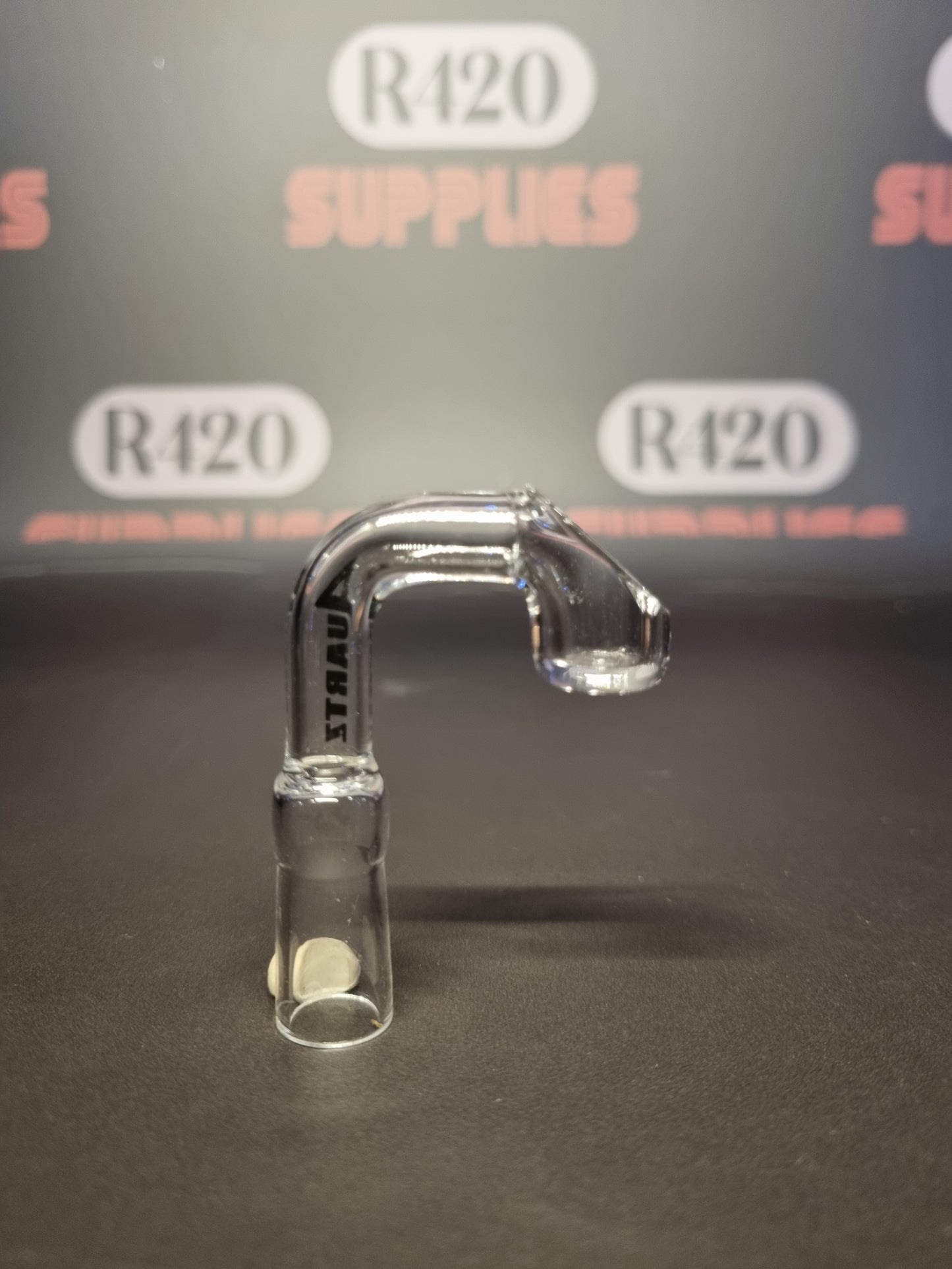 Kwarts banger met schuine top - 10 mm mannelijk gewricht