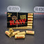 RAW Black Voorgedraaide BREDE Tips - Schuifverpakking
