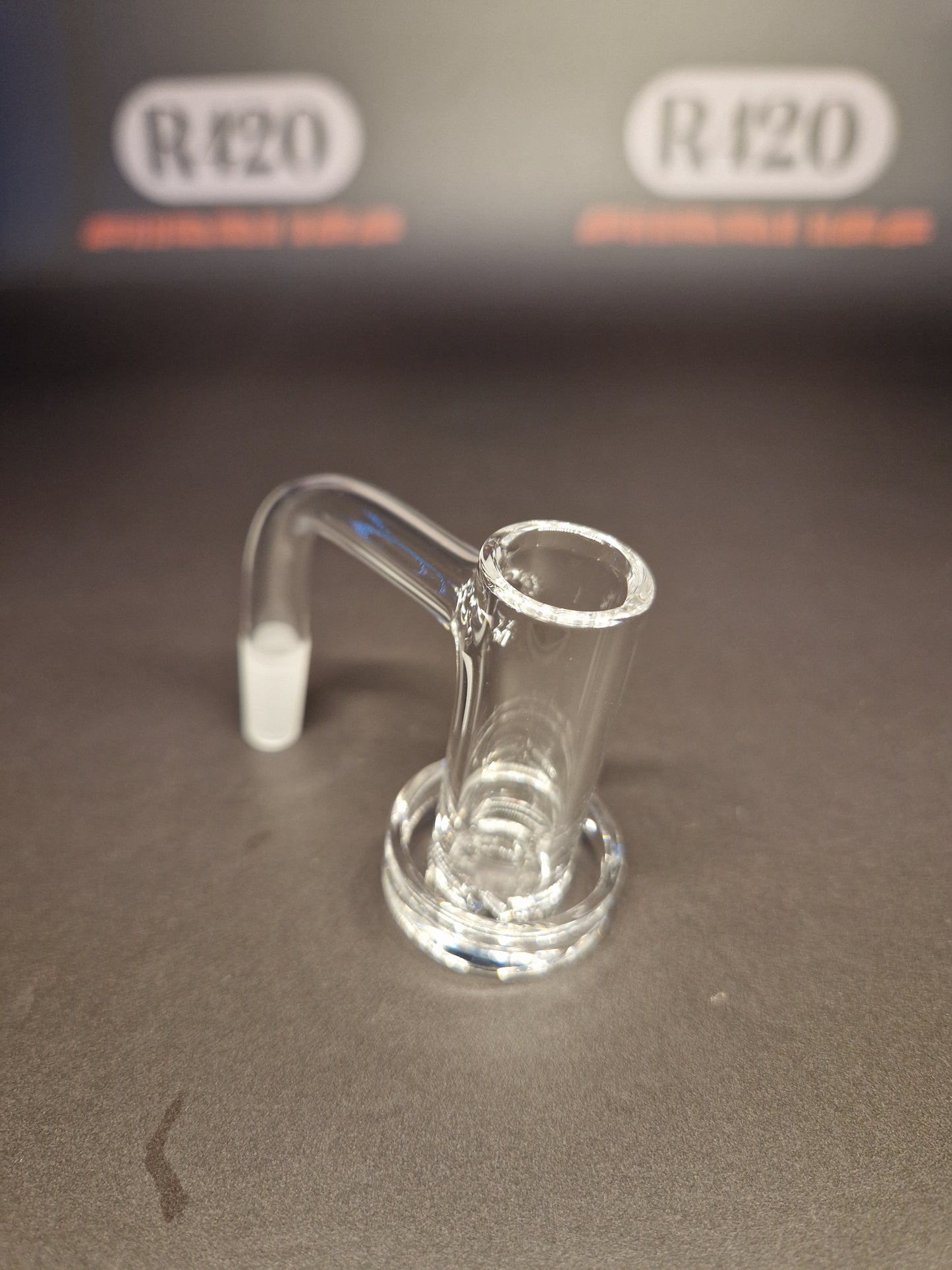 Quartz Slurper- 10mm / 90° Male Fitting - Clear