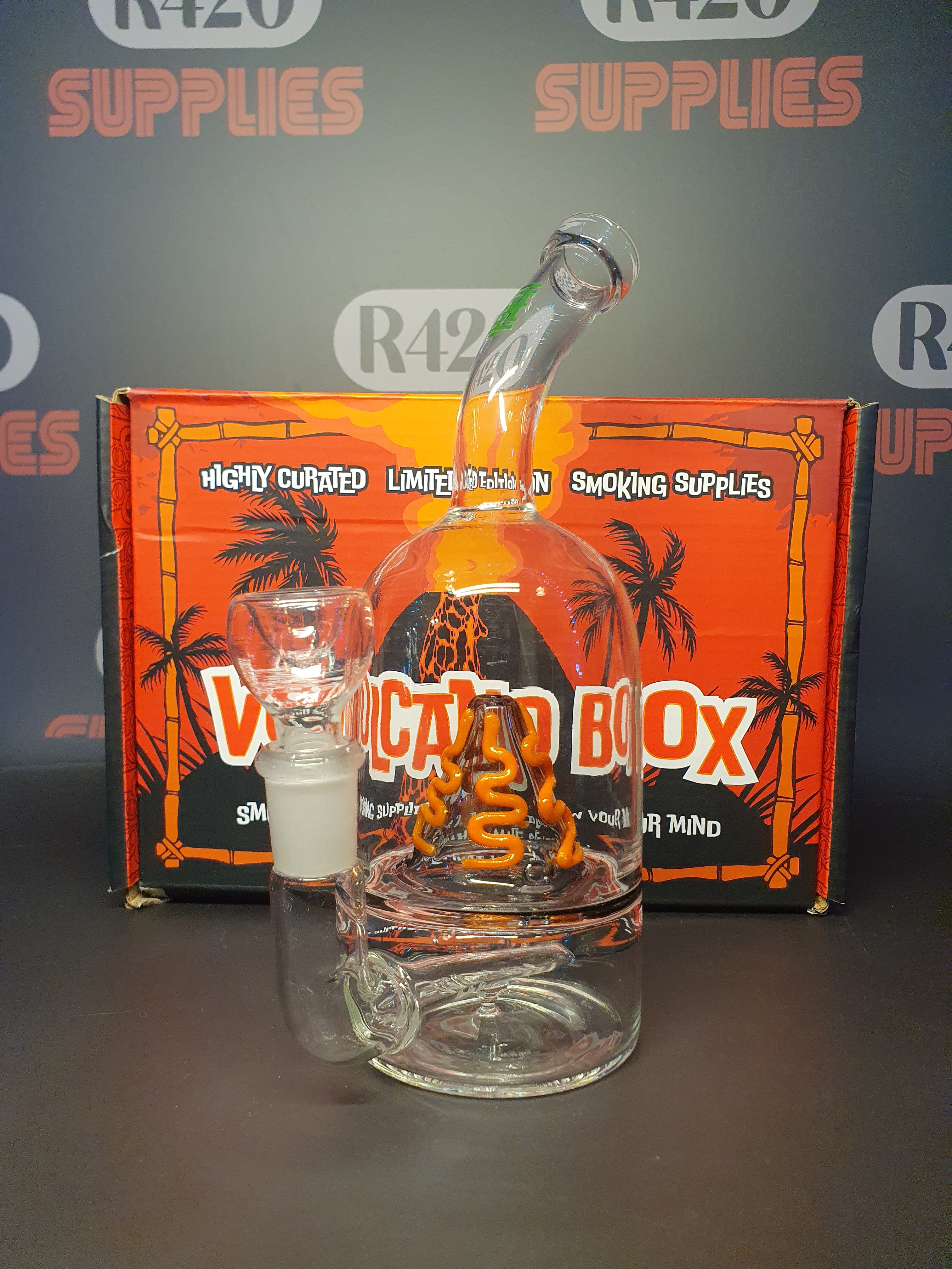Hemper Glass Bong - Volcano