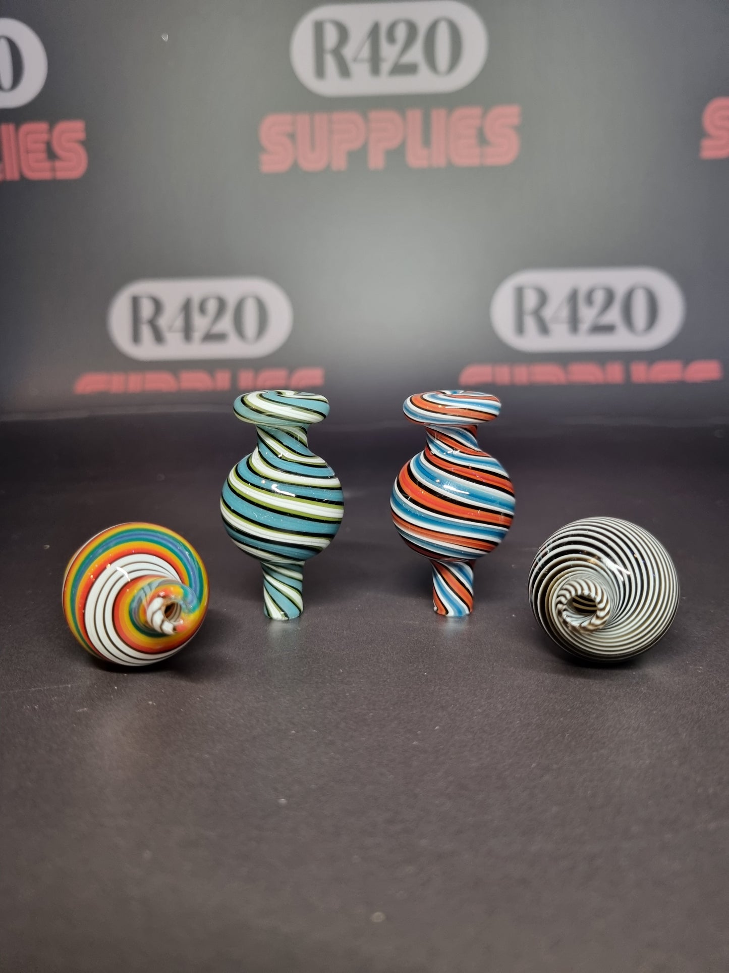 Glazen Carburateurdop Dabber - Roze