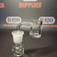 Quartz Banger  - 18mm / 90° Male Fitting - Spinner Carb Cap & Pearls