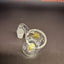 Quartz Banger - 14mm / 90° Male Fitting - Flat Bottom Bucket with Yellow Bean