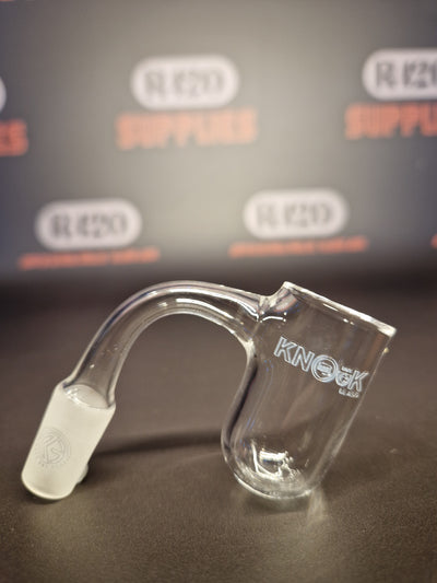 Quartz Banger - 14mm / 90° Male Fitting - Bucket Style with Bubble Bottom