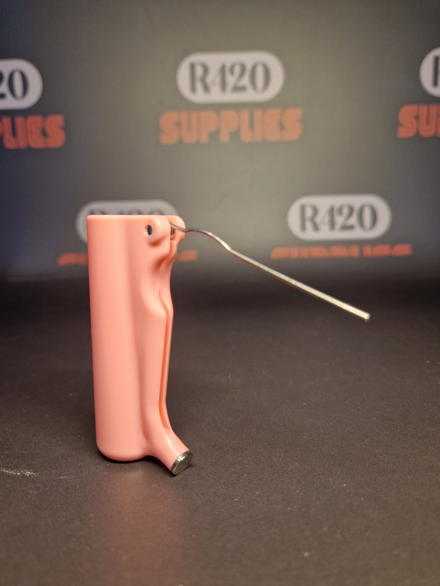 Clipper Lighter Holder - Stoner Kitty Design - Pink
