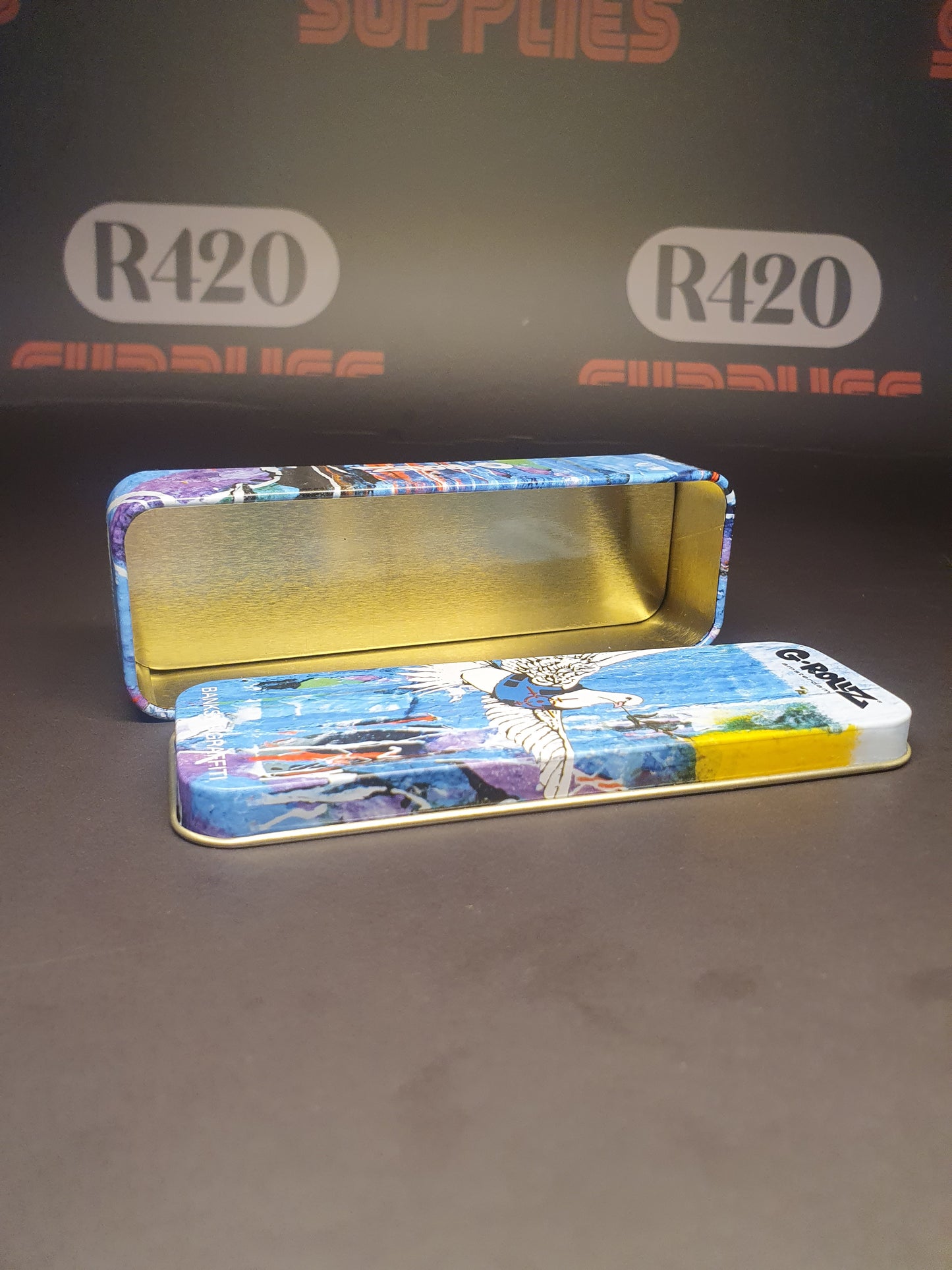 Banksy Design metalen opbergblik
