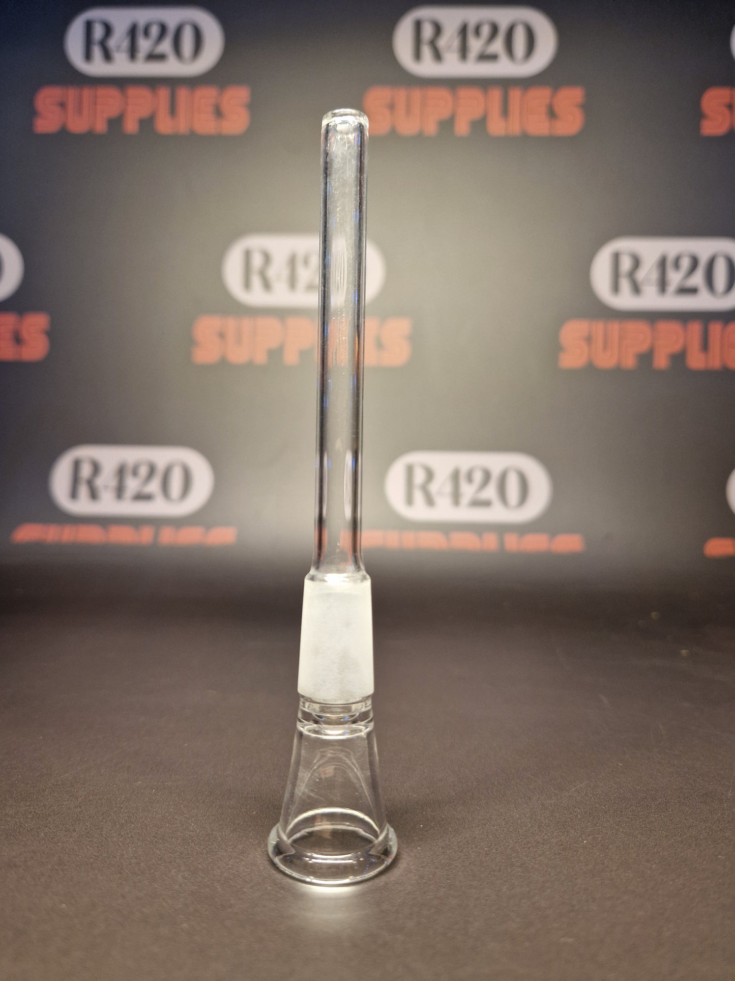 Glazen downstem en bowl - 14 mm - 80 mm lang