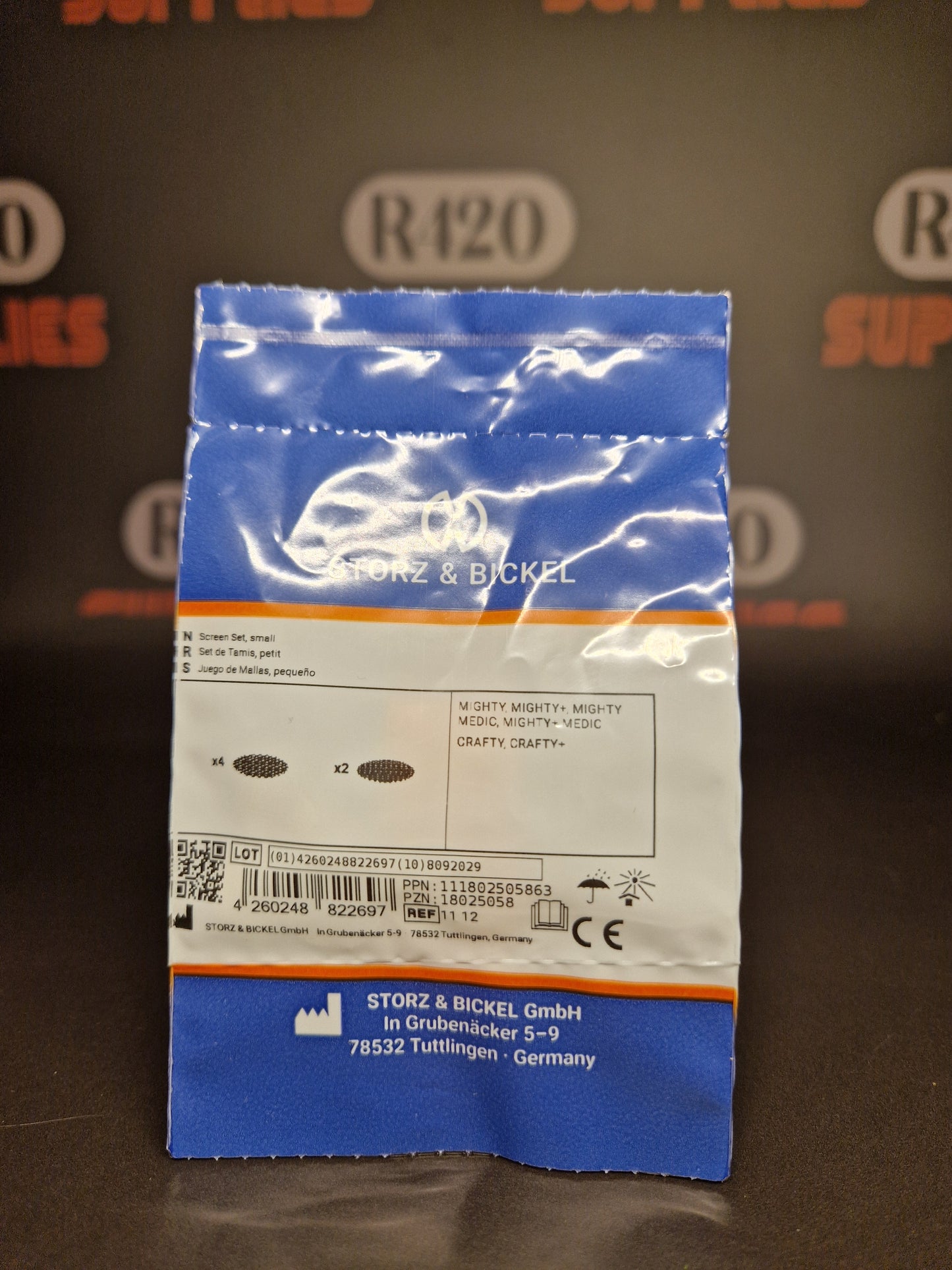 Normale gaasjes voor vulkaan 30 mm Ø - 6 stuks