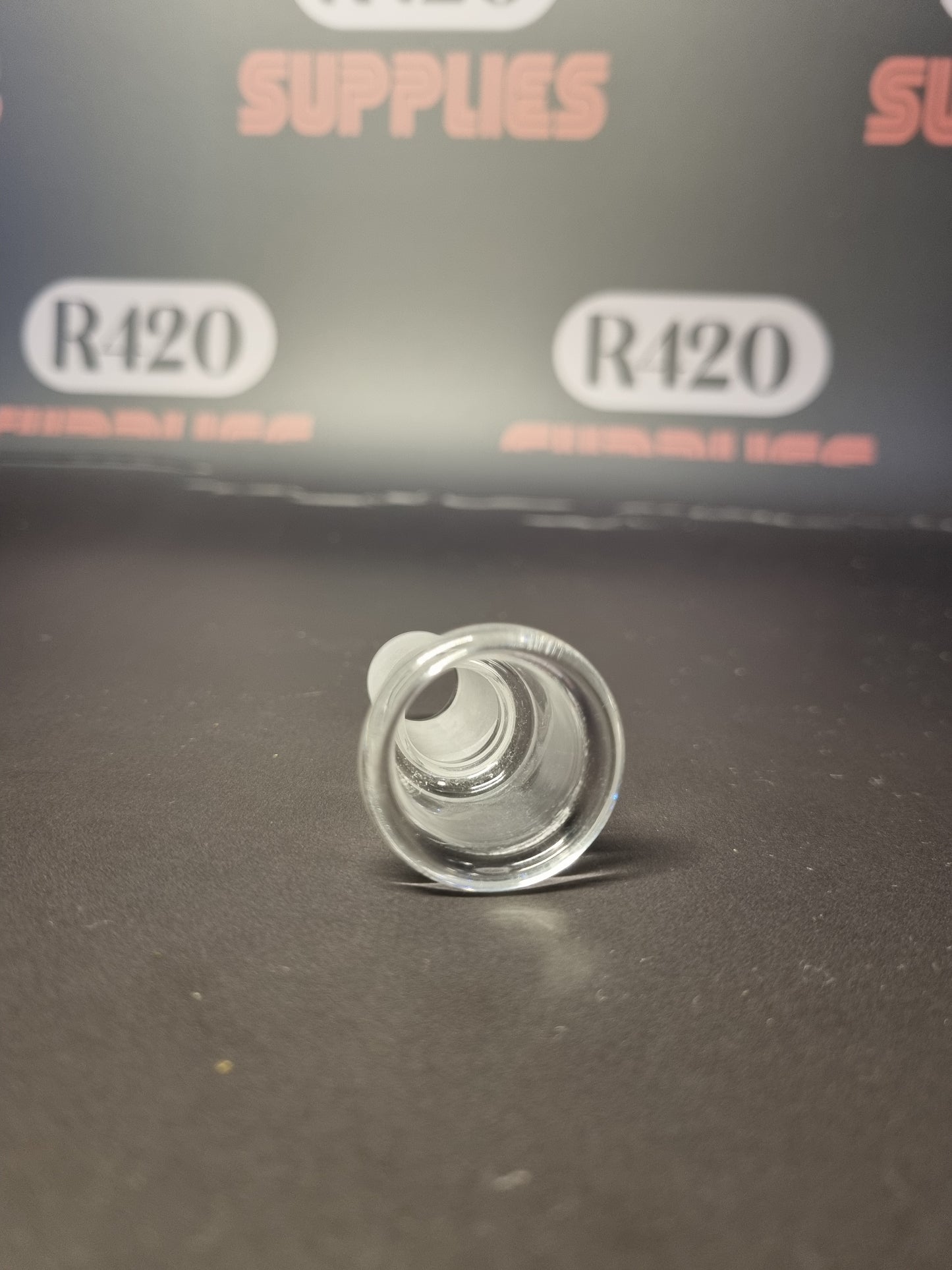 Glazen kom - 18 mm mannelijk - trechtertype