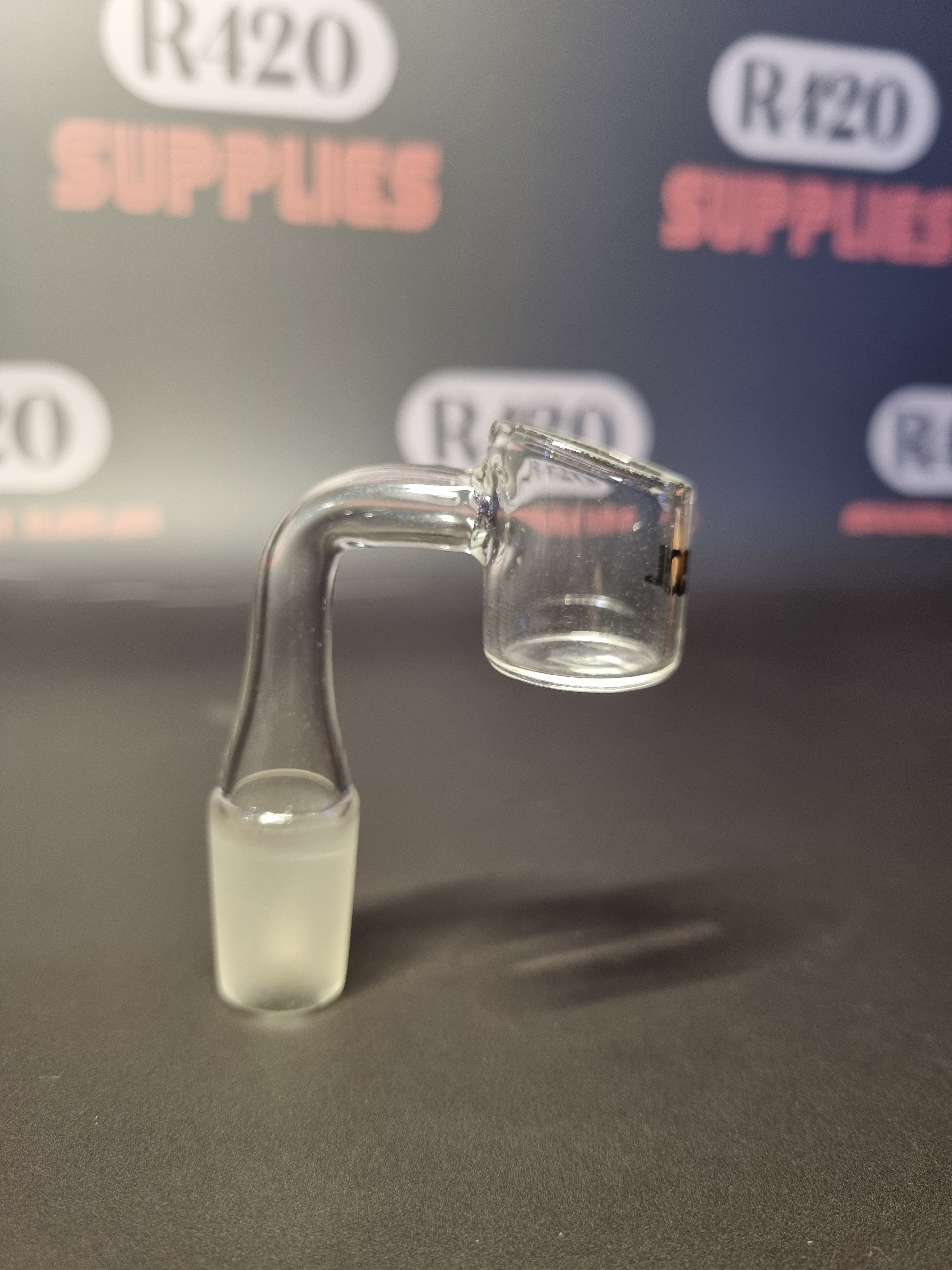 Quartz Banger - 18mm / 90° Male Fitting - Angled Top