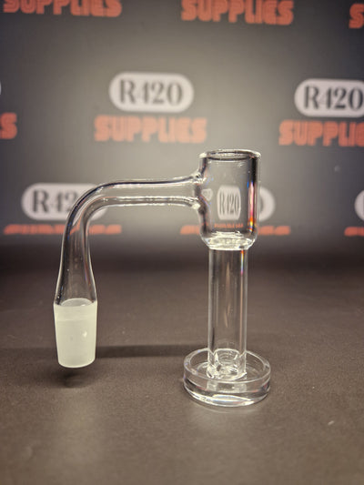 Quartz Slurper- 14mm / 90° Male Fitting - Tall with Thick Bottom