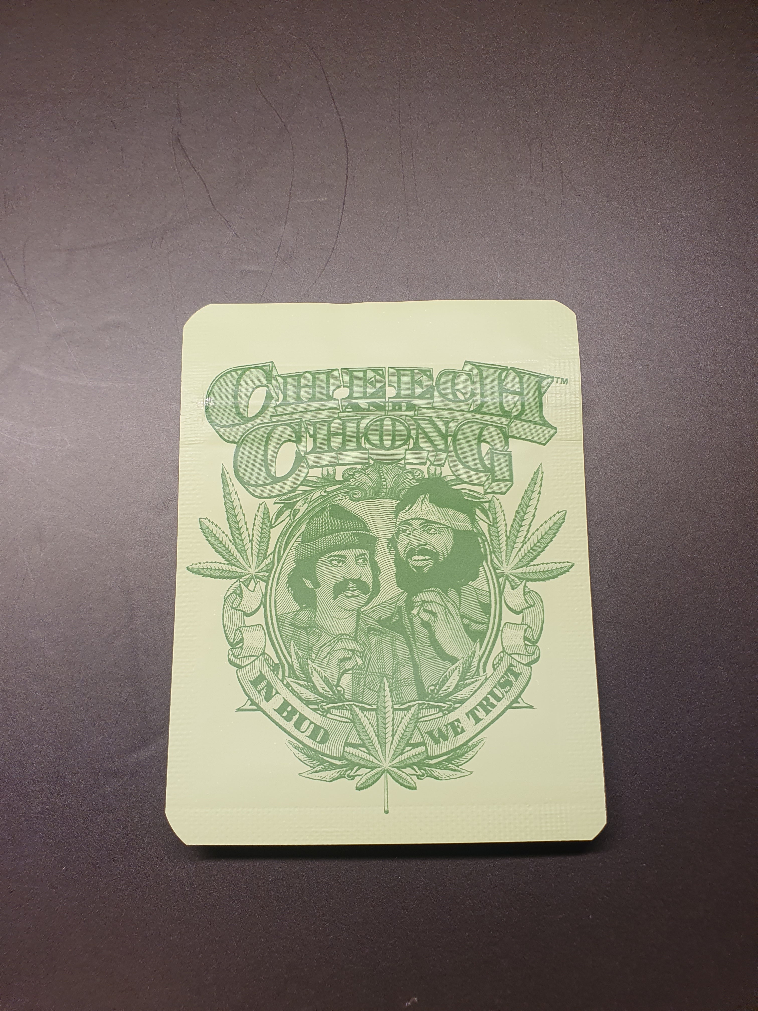 Mylar Smellproof Bag - Cheech & Chong Rollers -65x85mm - 50 Bags