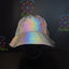 Reflective Flash Reactive Bucket Hat – Luminous Rave Style