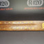 Flat Wooden Incense Burner with Brass Design