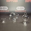 Kwartsbanger met regenboogeffect - 14 mm mannelijke fitting