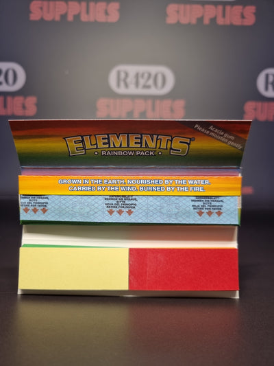 Rainbow Kingsize Slim Connoisseur - Ultrafijne vloeitjes en tips