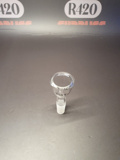 Glazen schaal - 14 mm mannelijk - XL schaal