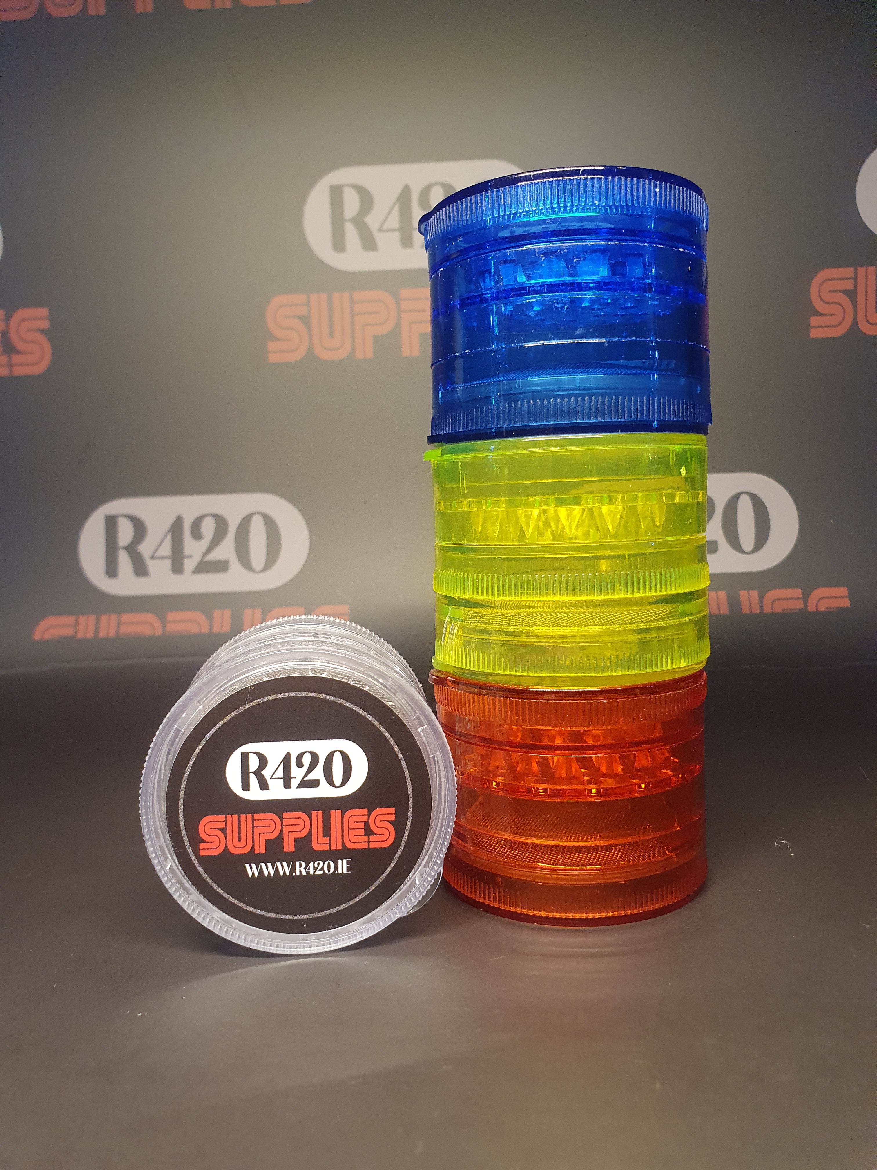 R420 Plastic 4 Piece Grinder - 60mm