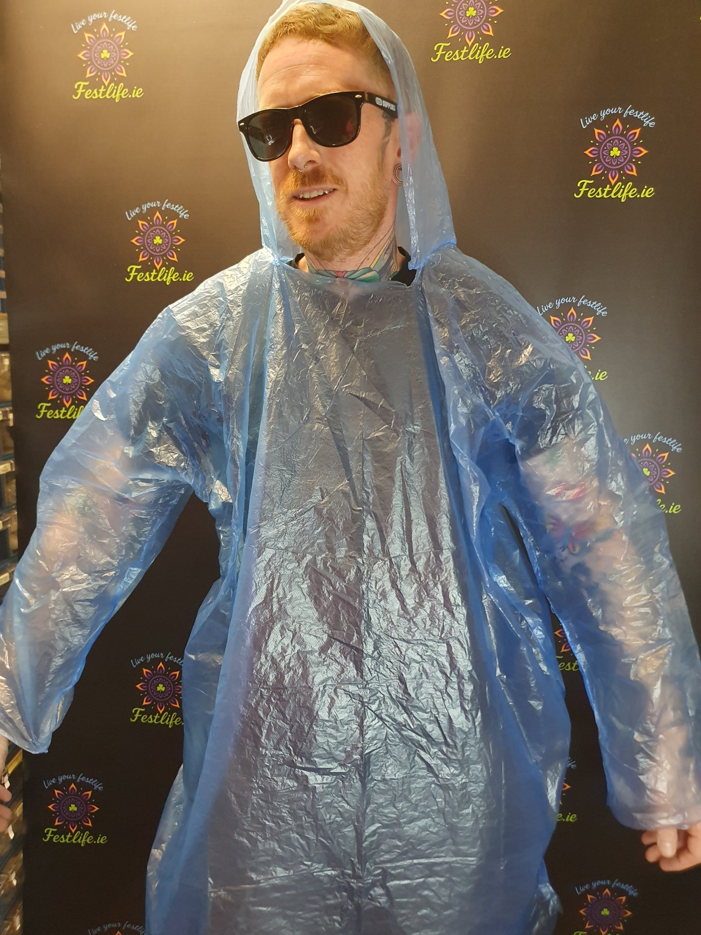 Holografische Festival Heuptas – 3 Kleuren (Zilver, Blauw, Roségoud)